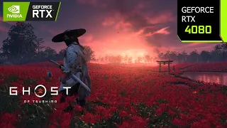 Ghost of Tsushima PC | RTX 4080 4K, 1440p DLSS 3.7 Frame Generation | i7 10700F | PC Performance