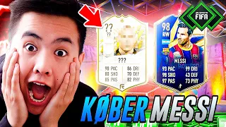 ÅBNER EN ICON!! 12.000 FIFA POINTS PACK OPENING + KØBER MESSI