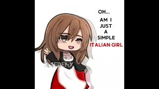 oh... am i just a simple italian girl? COUNTRY REV //GACHA LIFE