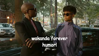 black panther: wakanda forever but it's a meme