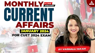 Monthly Current Affairs January 2024 | Most Important Questions | Current Affairs By Vaishalli Ma'am