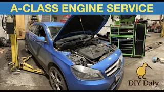 Mercedes A-Class Engine service procedure 1.5 CDI