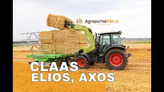 CLAAS ELIOS 200, ELIOS 300 a AXOS 200: Nové kompaktní traktory