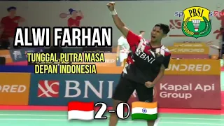 Sengit! Alwi Farhan (INA) vs Ayush Shetty (IND) - Badminton Asia Junior Championships 2023 | QF