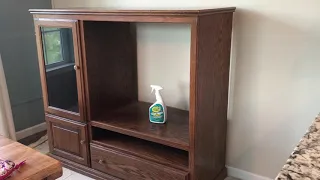 Repurposing an Old TV Stand