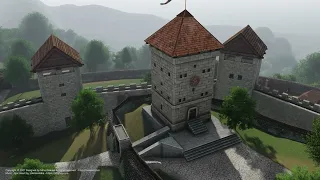 Costesti Fortress 200BC - Dacia(Romania) - 3D Reconstruction. #istorie #dacii #History3d #roman