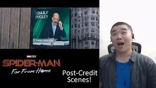 J. Jonah Jameson! Skrulls! Spider-Man: Far From Home Post-Credit Scenes Reaction!