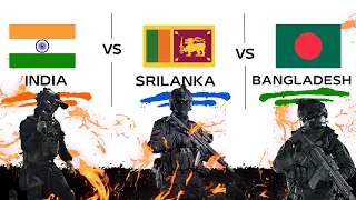 India Vs Sri Lanka Vs Bangladesh Comparison Video