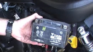 Mechanics tutorials: How to change the motorcycle battery