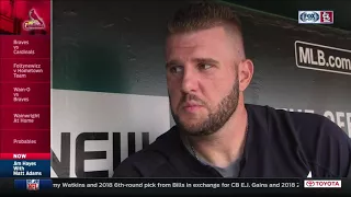 Matt Adams on facing his former Cardinals teammates