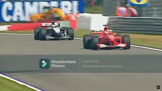 Mika Häkkinen vs Michael Schumacher - 2000 Belgian GP [HD]