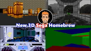 3D Sega Homebrew: Sega Genesis & Mega Drive, Sega CD & Mega CD and Sega 32x