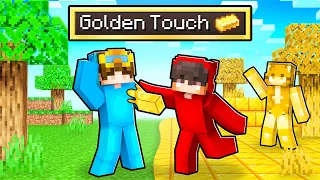 Cash Has A GOLD TOUCH In Minecraft!