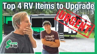 4 things to Upgrade Immediately when you buy an RV