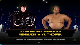 WWE 2K24: CASKET MATCH  UNDERTAKER  '98 VS YOKOZUNA WCW CHAMPIONSHIP EPIC MATCH (PC) 3060 TI