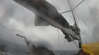 Яхта "WEDDELL" и ураган в Индийском океане.