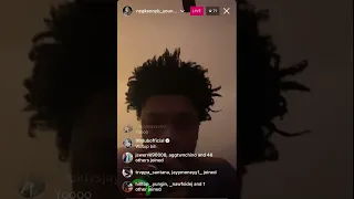 Ft Worth artist NCG Kenny B on IG live “I’m on house arrest with an ankle monitor!”