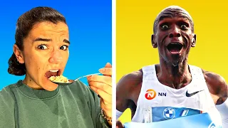 I Ate Like The World's Fastest Runner for 24 Hours