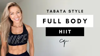 30 Min FULL BODY HIIT WORKOUT | Tabata Style No Jumping & No Equipment