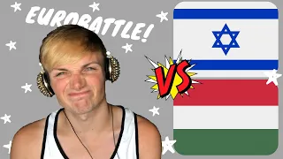 Eurobattle // Israel vs Hungary // 10s REACTION