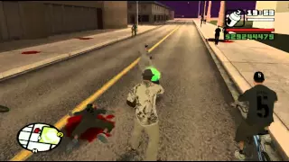 GTA San Andreas   Заготовка мяса на зиму Волшебный баллончик