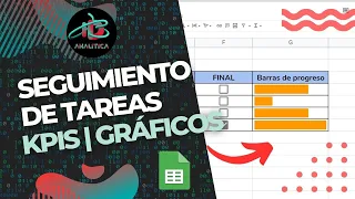 Como hacer seguimientos con barras de progreso para tareas (KPIS, PRESUPUESTO,INDICADORES)