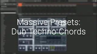 Free NI Massive Presets: Dub Techno Chords