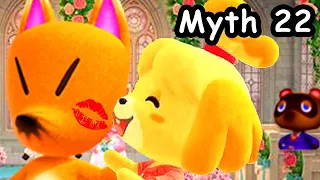 I BUSTED 31 MYTHS IN ANIMAL CROSSING!