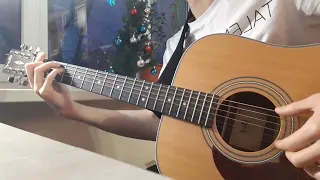 Кино- Восьмиклассница + табы [Fingerstyle]