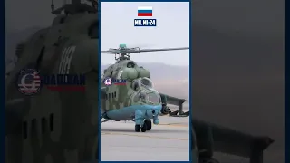 AH-64 Apache vs Mil Mi-24 #shorts