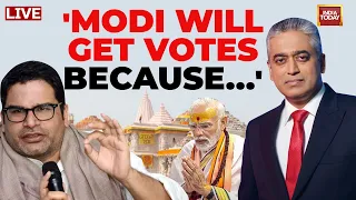 Prashant Kishor LIVE: Prashant Kishore On Modi, 2024 Polls | Prashant Kishor With Rajdeep Sardesai