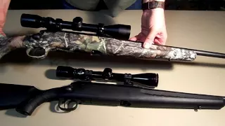 SAVAGE AXIS,  PLAIN OR CAMO   223 OR 3006