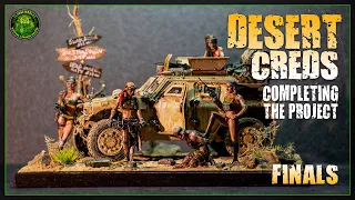 Project "DESERT CREDS" Part 5/5 - Completing the project [ TIMELAPSE ]