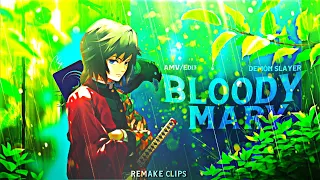 Demon Slayer "Giyu" - Bloody Mary [AMV/EDIT] || QUICK || "REMAKE CLIPS + OVERLAYS" @Flobyedit