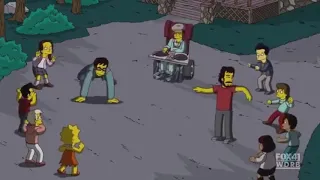 Los Simpsons a pura cumbia