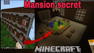 Minecraft Woodland mansion secret room || Woodland mansion hidden chest