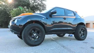 Putting Jeep Wheels on my Nissan Juke