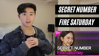 SECRET NUMBER - Fire Saturday (시크릿넘버, 불토) [THE SHOW 211102] REACTION