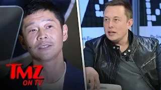 Elon Musk Announces Japanese Art Curator as 1st Guy He'll Send to the Moon | TMZ TV