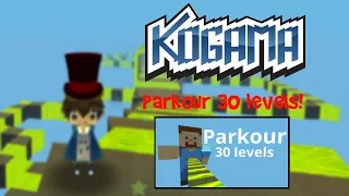 Parkour 30 levels! | KoGaMa