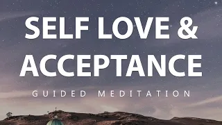 Self Love & Acceptance Guided Meditation - Be kind to yourself | 10 Minute Meditation