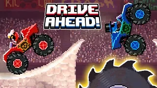 Drive Ahead МЯСОРУБКА и ПИЛЫ проходим задания Мульт игре про БОЕВЫЕ ТАЧКИ Драйв Ахед