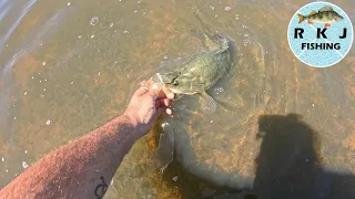 Action packed fishing at Barkers Creek Reservoir