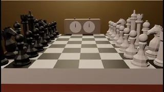 Animated Chess Game using Blender