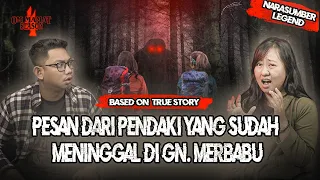 PENDAKIAN PALING HOROR MALAM SATU SURO? BERTEMU PENDAKI YANG SUDAH MENINGGAL DI GN MERBABU #OMMAMAT