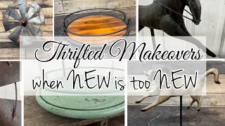 WHEN NEW IS TO NEW | THRIFTED MAKEOVERS