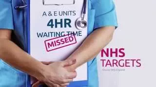 NHS under pressure after targets are missed