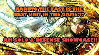 Naruto The Last Is The NEW GOAT Of Nxb!!! AM Solo & Defense SHOWCASE!! (Nxb Ninja Voltage)