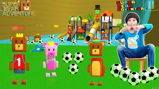 Super Bear Adventure bath ball⚽️ | zia dereza rizky