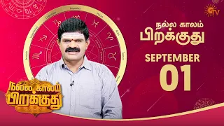 இன்றைய ராசி பலன் | நல்ல காலம் பிறக்குது | 1st Sep 2020 | Sun TV